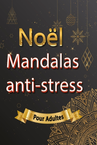 Noël Mandalas anti-stress pour Adulte