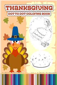 Thanksgiving Dot to Dot Coloring Book