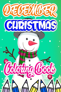 December Christmas Coloring Book