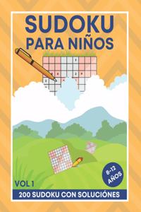 Sudoku Para Niños - 8-12 Años - VOL 1