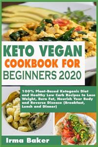Keto Vegan Cookbook for Beginners 2020