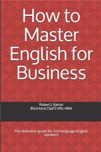 How to Master English for Business