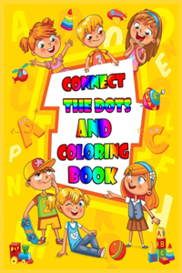 Connect The Dots And Coloring Book