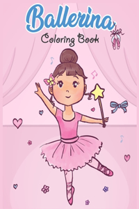 Ballerina Coloring Book
