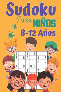 Sudoku para niños 8-12 Años: 200 Sudoku Niños de con Soluciones 9x9 para niños o niñas (21.59 x 27.94 ) Entrena la Memoria y la Lógica