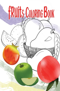 Fruits Coloring Book