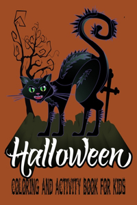 Halloween coloring And Activity Book For Kids