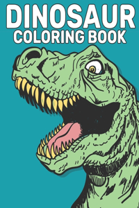 Coloring Book Dinosaur: 50 dinosaur designs Fun Dinosaur Coloring Book for Kids, Boys, Girls and Adult Relax Gift for Animal Lovers Amazing Coloring Book Dinosaur