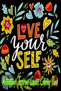 Motivational Inspiring Quotes Coloring Book