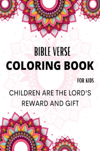 Bible Verse Coloring Book For Kids