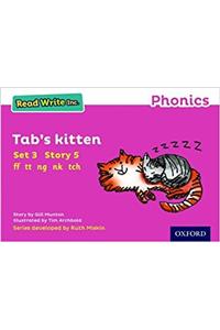 Read Write Inc. Phonics: Tab's Kitten (Pink Set 3 Storybook 5)