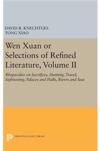 Wen Xuan or Selections of Refined Literature, Volume II