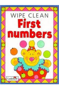 Wipe Clean First Numbers