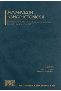 Advances in Nanophotonics II