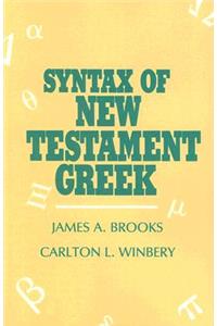 Syntax of New Testament Greek