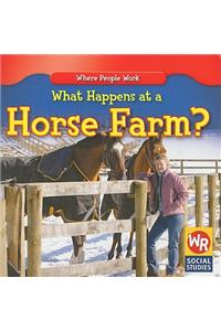 What Happens at a Horse Farm?