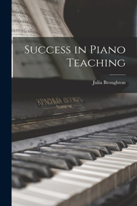 Success in Piano Teaching