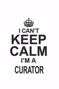 I Can't Keep Calm I'm A Curator