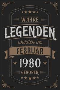 Wahre Legenden wurden im Februar 1980 geboren
