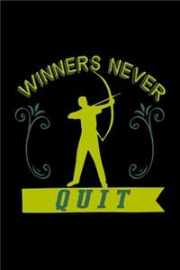 Winners never quit