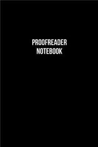 Proofreader Notebook - Proofreader Diary - Proofreader Journal - Gift for Proofreader