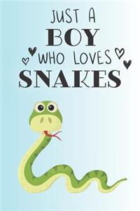 Just A Boy Who Loves Snakes