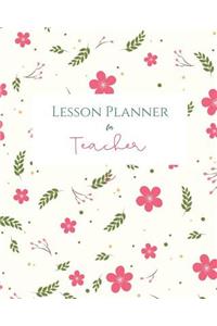 Lesson Planner for Teacher