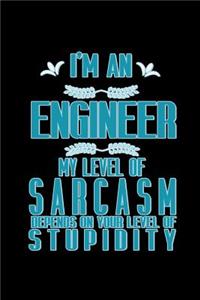 I'm an engineeer. My level of sarcasm depends on your level of stupidity