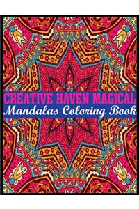 Creative Haven Magical Mandalas Coloring Book