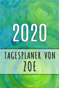 2020 Tagesplaner von Zoe