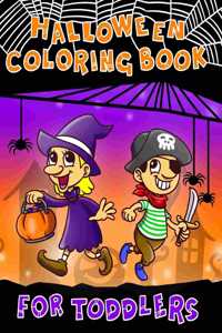 Halloween Coloring Book for Toddlers