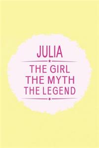 Julia the Girl the Myth the Legend