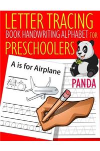 Letter Tracing Book Handwriting Alphabet for Preschoolers PANDA