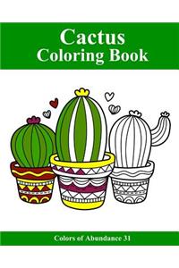 Cactus Coloring Book