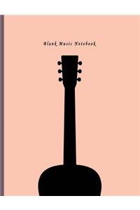 Blank Music Notebook