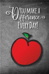 You Make A Difference Every Day!