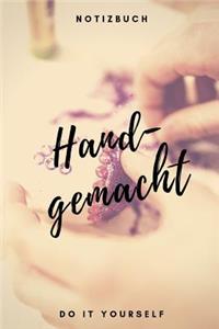Handgemacht Notizbuch Do it yourself