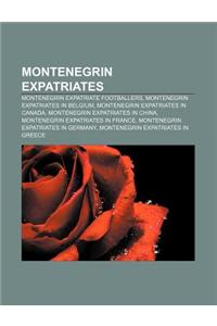 Montenegrin Expatriates