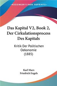 Kapital V2, Book 2, Der Cirkulationsprocess Des Kapitals