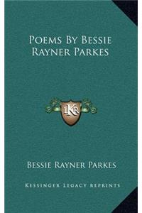 Poems by Bessie Rayner Parkes