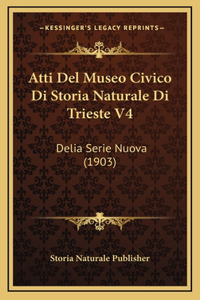 Atti Del Museo Civico Di Storia Naturale Di Trieste V4