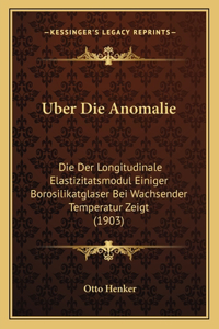 Uber Die Anomalie