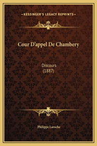 Cour D'appel De Chambery