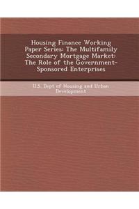 Housing Finance Working Paper Series