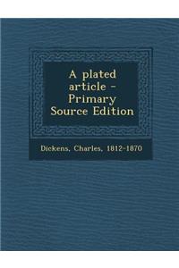 A Plated Article