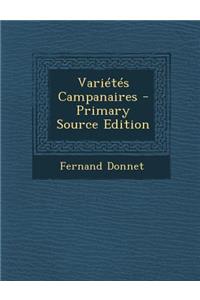 Varietes Campanaires - Primary Source Edition