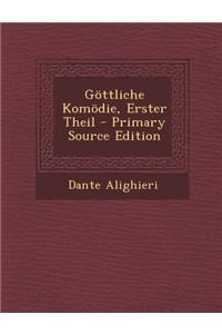 Gottliche Komodie, Erster Theil