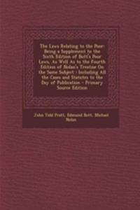 The Laws Relating to the Poor