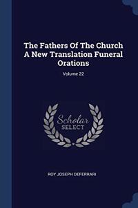 THE FATHERS OF THE CHURCH A NEW TRANSLAT