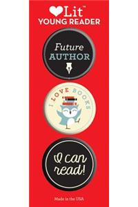 Young Reader 3 Badge Set